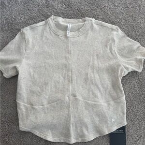 Fabletics steamed Rib baby Tee XXL/1X New with tags